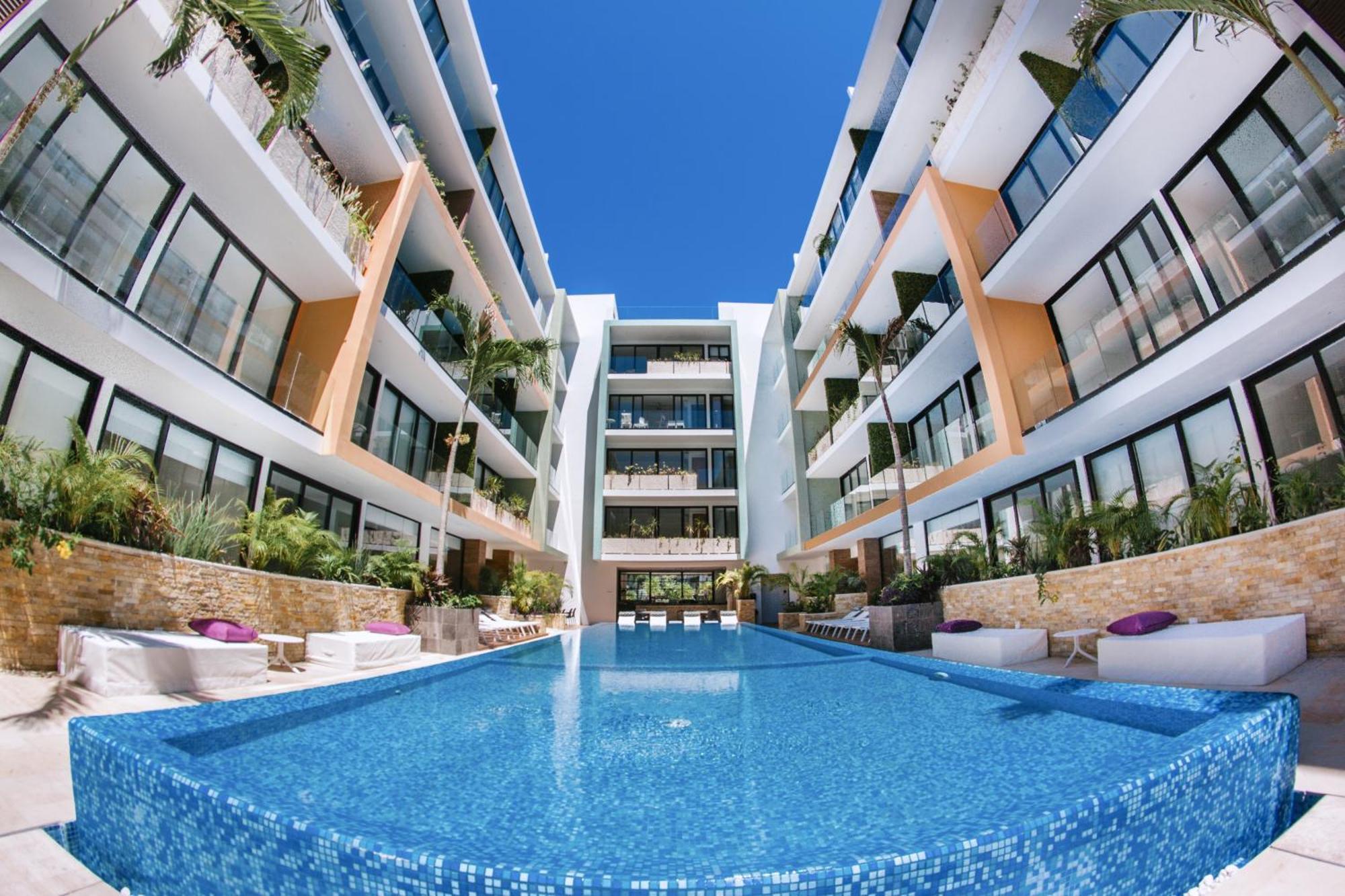 The City Condos By Menesse Playa del Carmen Exterior foto